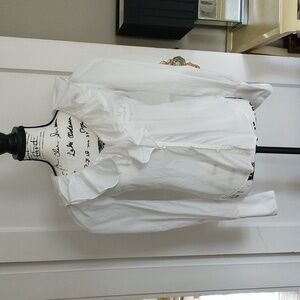 Ralph Lauren fitted ruffle shirt